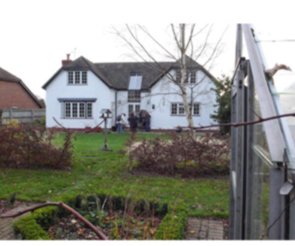 Before garden transformation